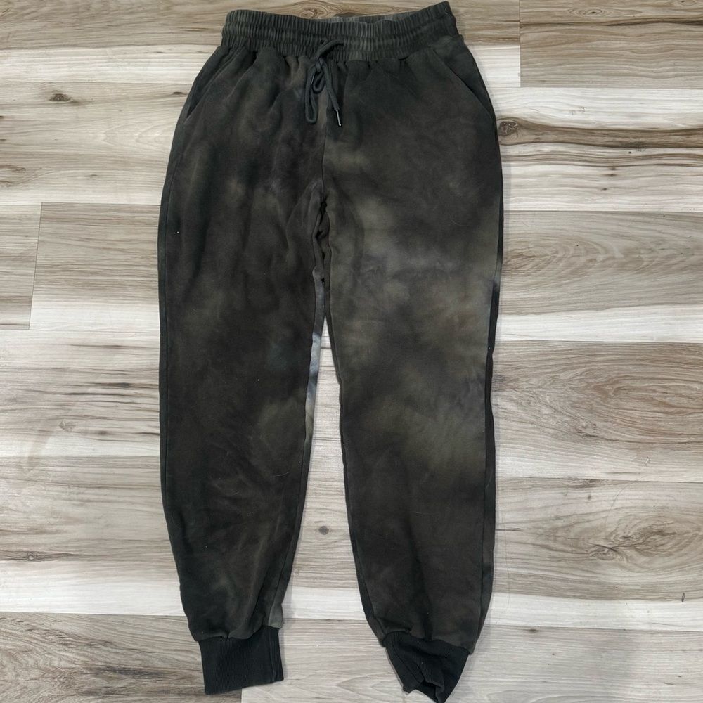 Dance and Marvel Green Tie Dye Sweatpants Women’s Small